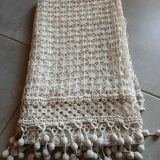 Vintage crochet curtain