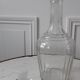 Late nineteenth century molded glass decanter