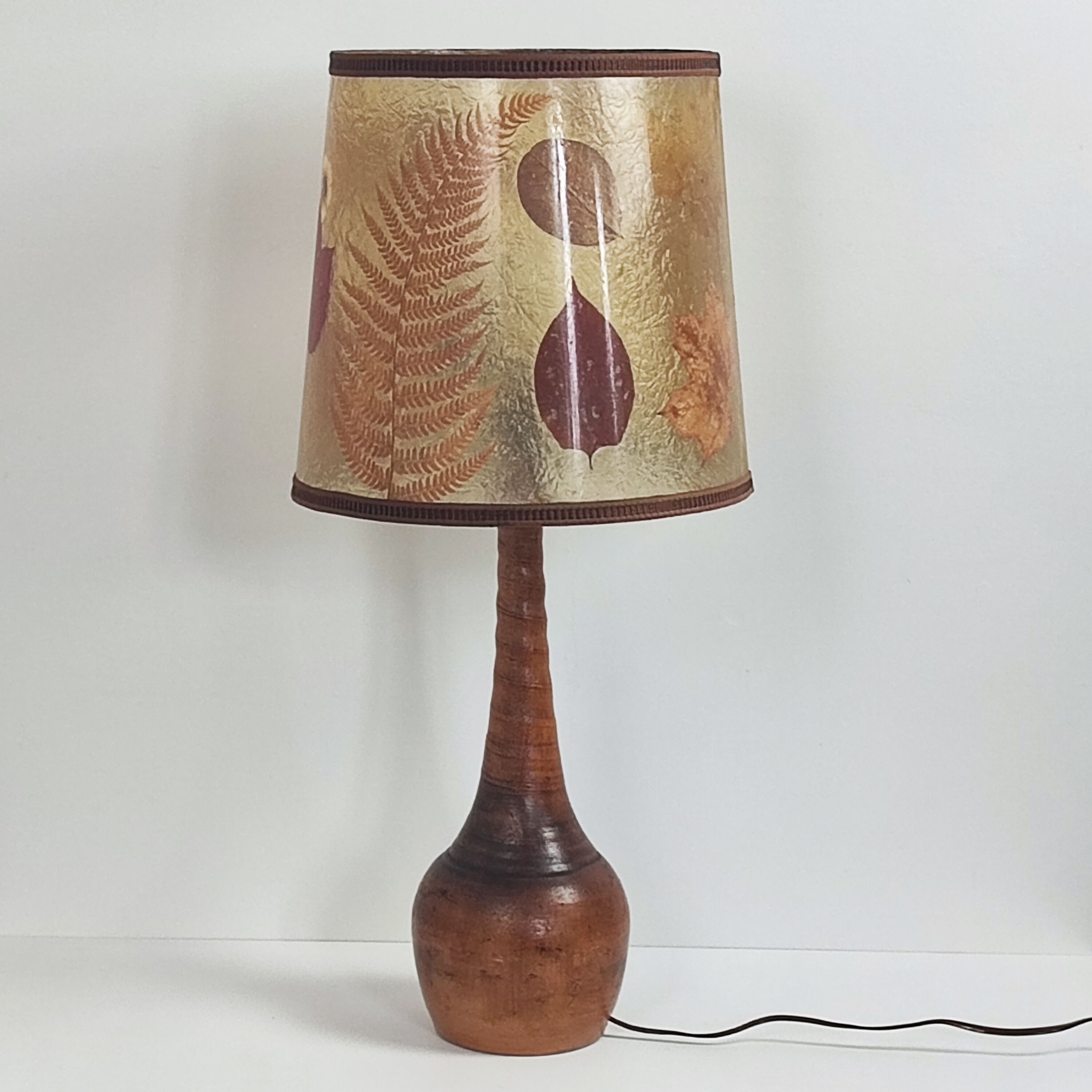 Lampe en céramique vintage