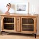 Antique solid wood sideboard, reimagined