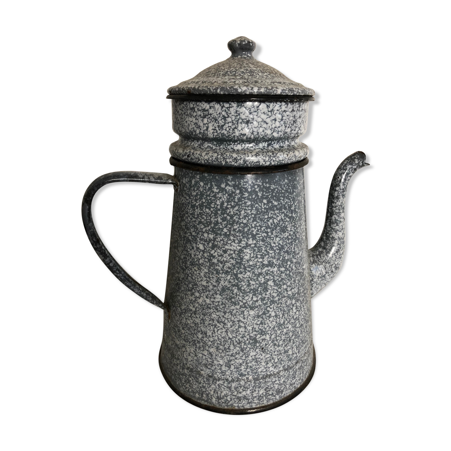 Enamelled coffee maker