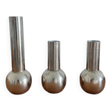Set of 3 José Levy candlesticks