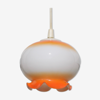 Opaline hanging lamp 70