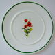 Limalonges porcelain butter decorated with bouquets of poppies