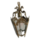 Bronze lantern chandelier