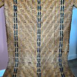Vintage rattan armchair