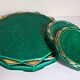 Slush trivets and bottle coastersvintages