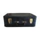 Vintage checkered suitcase