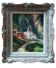 Oil on canvas landscape church of RU Rinaldi 20th century
