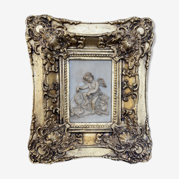 Gilded wooden frame