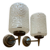 Pair of Italian wall lights