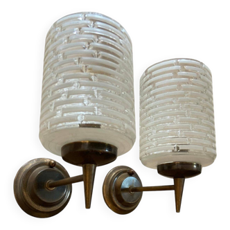 Pair of Italian wall lights