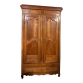 Armoire Saintongeaise avec porte latérale