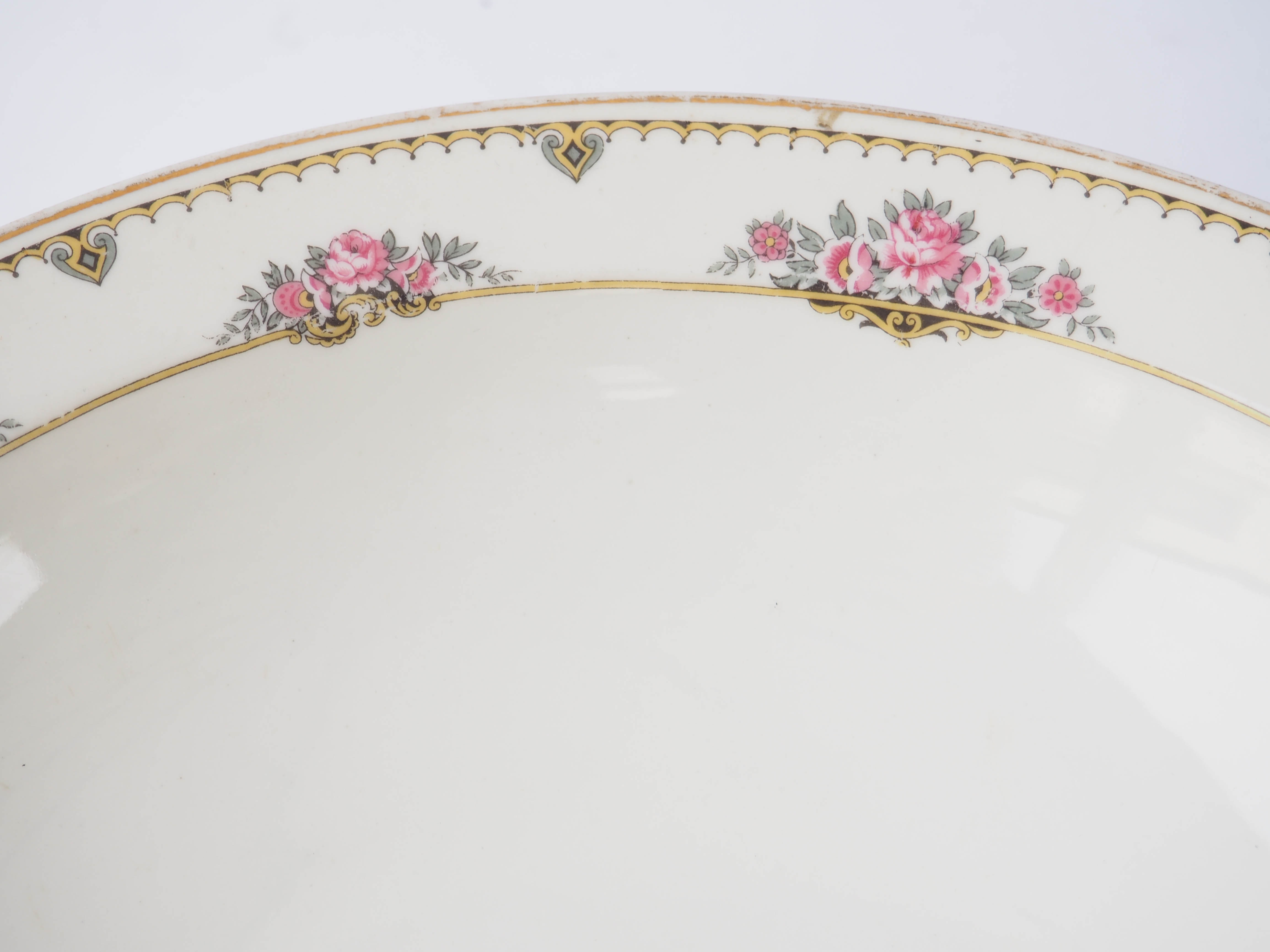 Duo of porcelain dishes from Limoges