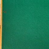 TABLE DE BRIDGE A SYSTEME 1960 CHENE CLEAR GREEN FABRIC