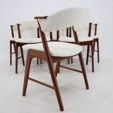 6 chairs in sheepskin fabric upholstery denmark