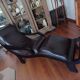 Superbe ancienne méridienne fauteuil lounge esprit colonial