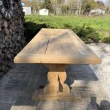 Monastery table made of solid oak.