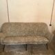 Vintage bench 1940-60's shape basket compass feet