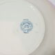 Lot de 4 assiettes plates en faïence de Choisy le Roi modèle Paris, terre de fer