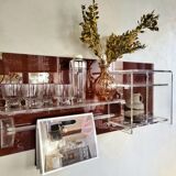 70s wall shelf