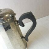 Old metal and wood pourer/coffee maker, vintage