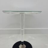 Table basse en acrylique moderne du milieu du siècle, années 1970