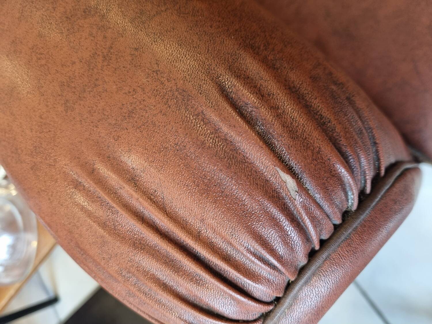 Vintage moustache club chair