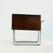 Cabinet bar en noyer italien par Cova Milano