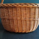 Vintage French oval basket