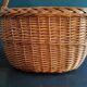 Vintage French oval basket