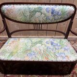 Thonet bench in mahogany