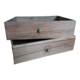 2 wooden drawers 33 x 27