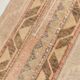 Turkish Pale Red & Cream Vintage Runner Rug, 71x378Cm