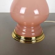 Murano glass "rose" table desk light Cenedese Vetri 1960s