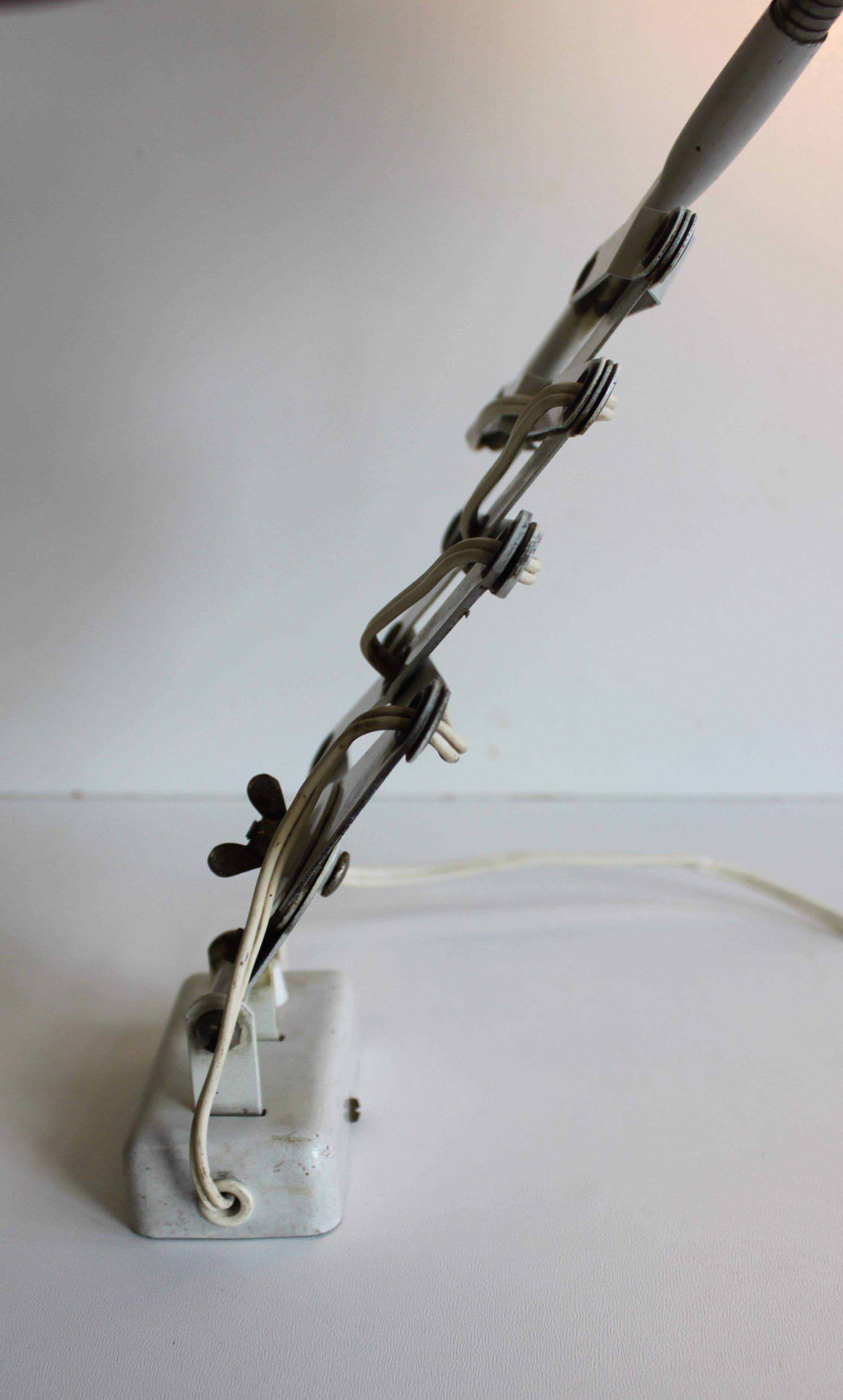 Industrial scissor lamp, 50s.
