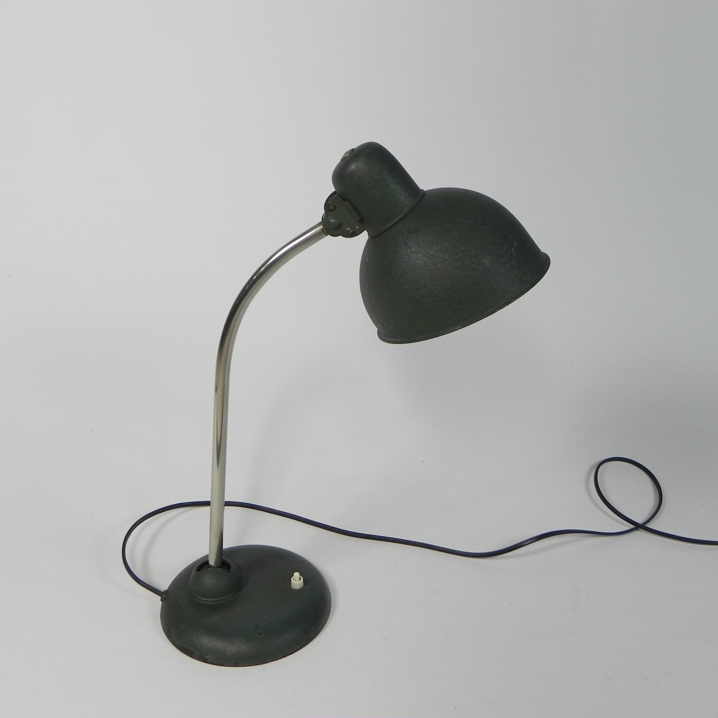Bauhaus lamp model 6551 by Kaiser idell, 1940s