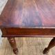 Bureau 2 tiroirs en bois acacia style colonial