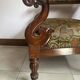Antique mahogany armchair