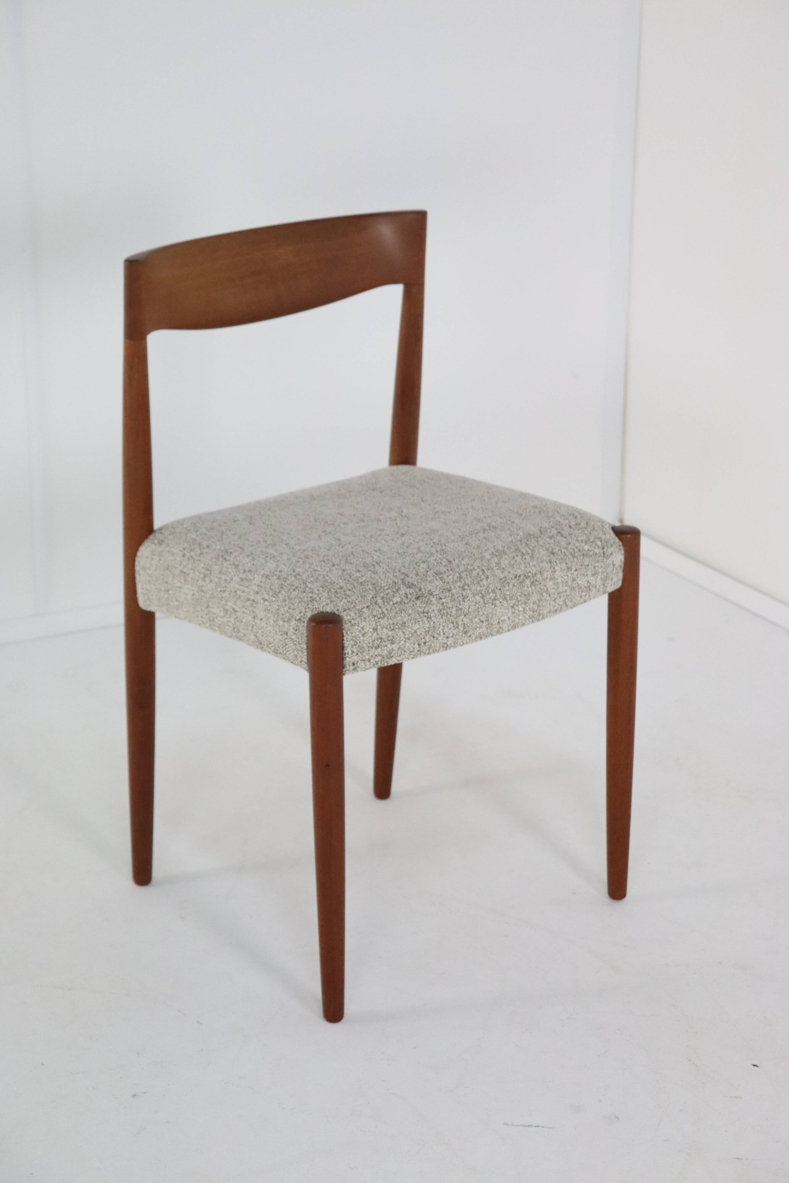 Set of 4 JCA Jensen chairs ‘Hornum’ design danois