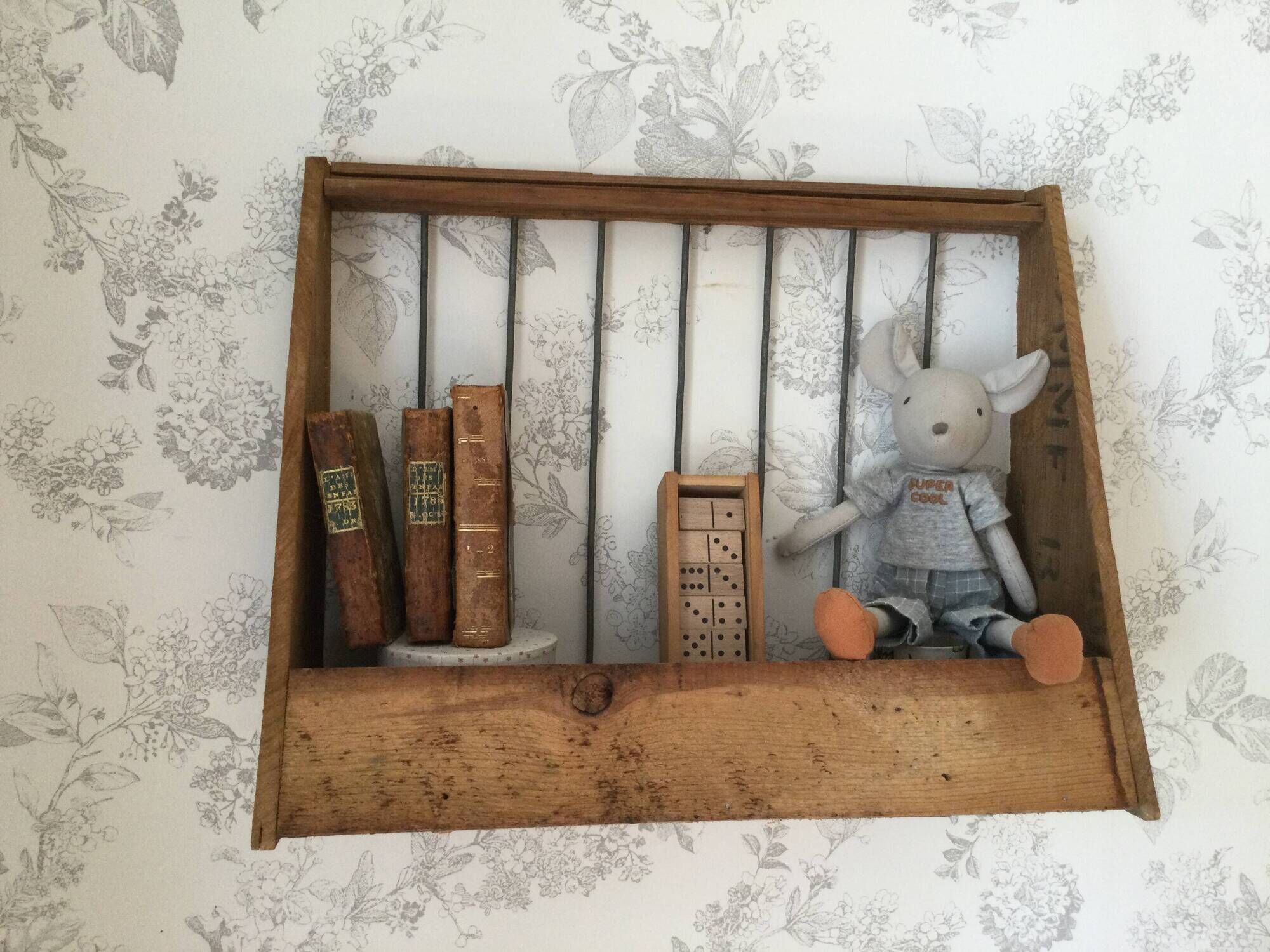 Small antique shelf