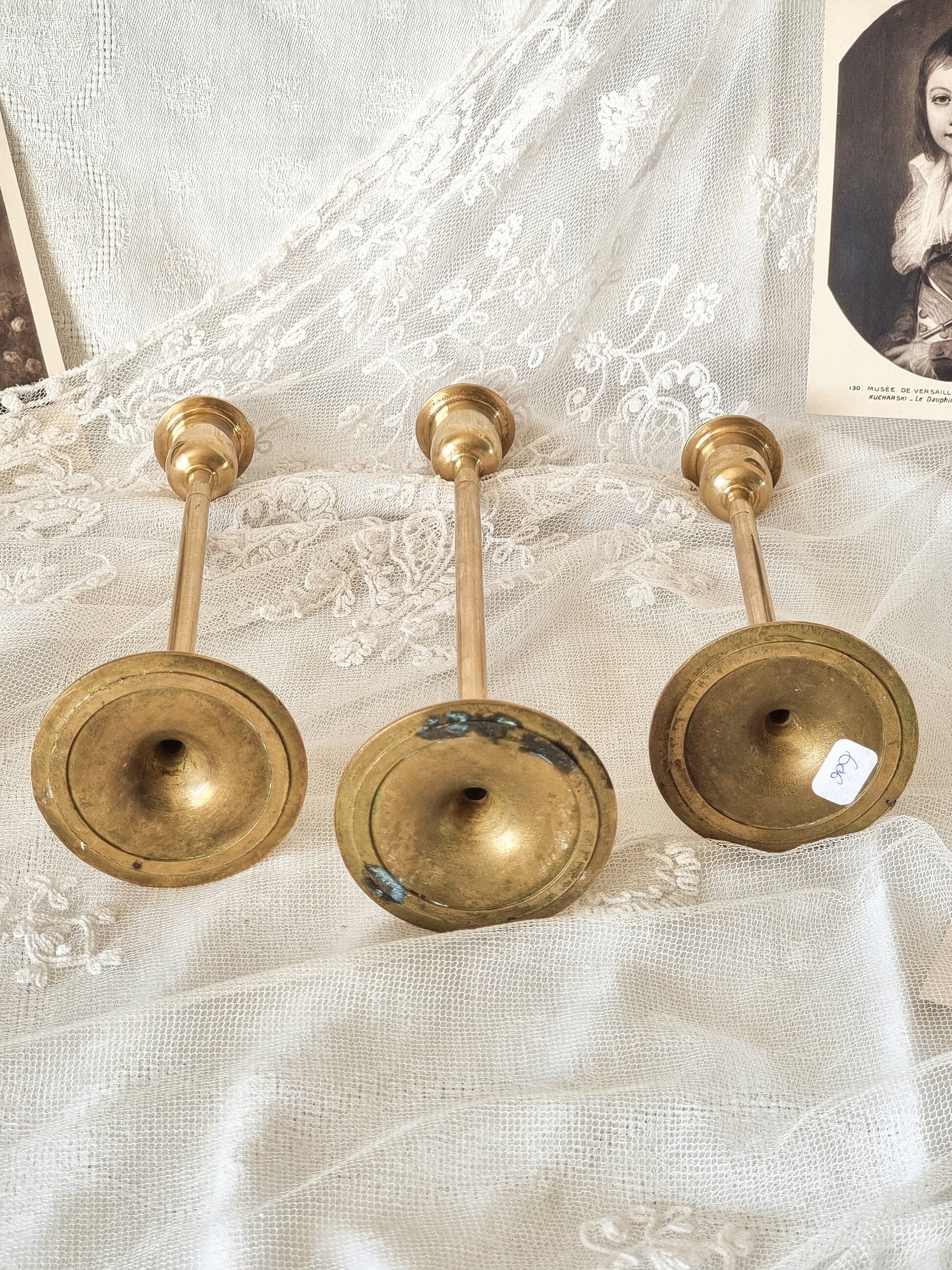 Candle holder trio