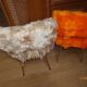 Lot 2 chairs PELFRAN vintage 1970 marmoset