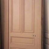 Haussmannian door 83x220 with old glazed transom frame 102x300 chassis