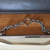 Vintage triptych barber mirror