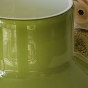 Vase en verre soufflé Space Age