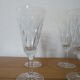 6 flutes champagne cut glass