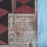 Set of 3 wooden panels le petit echo de la mode old revue