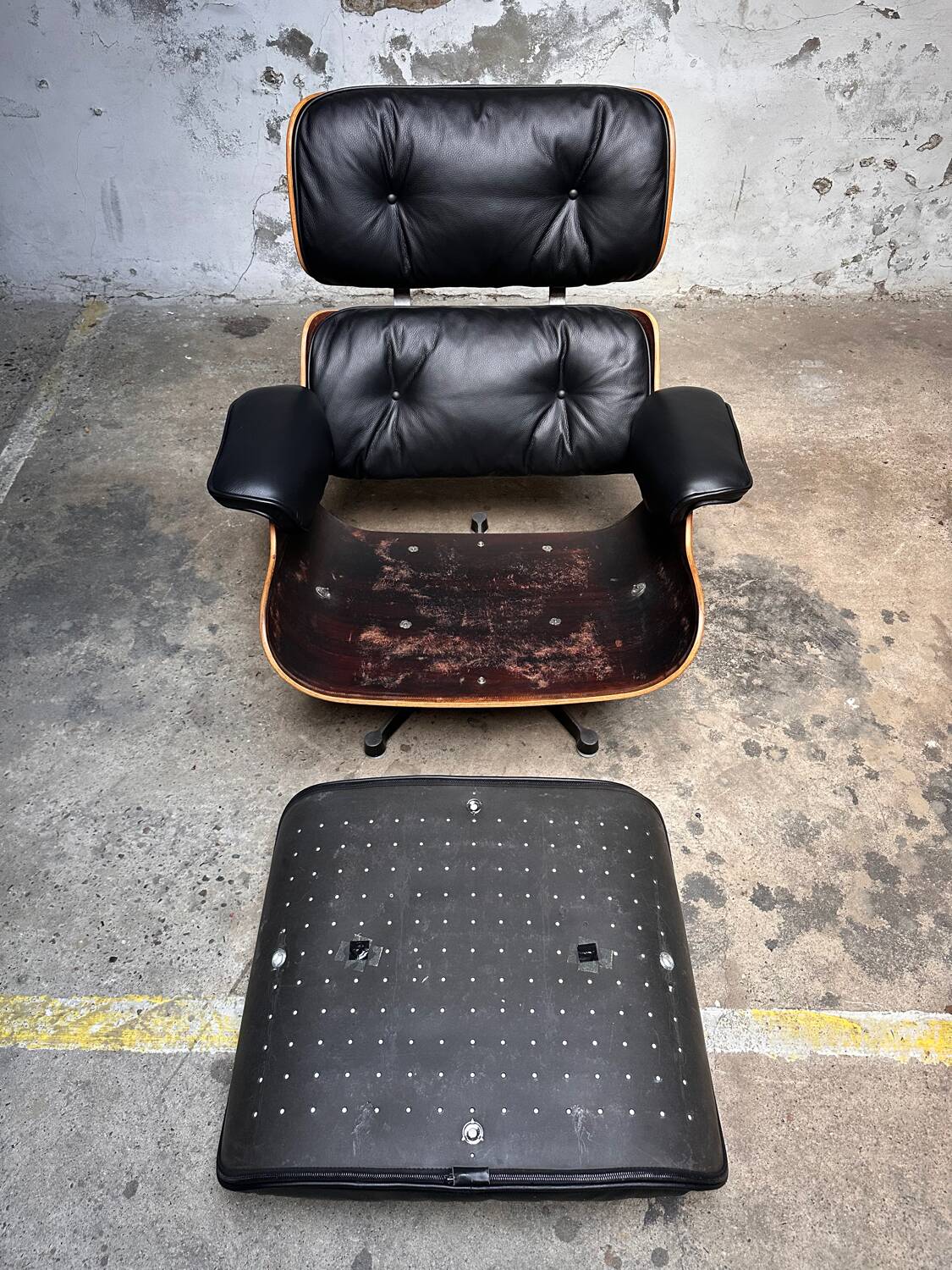 Chaise longue Eames vintage – Herman Miller