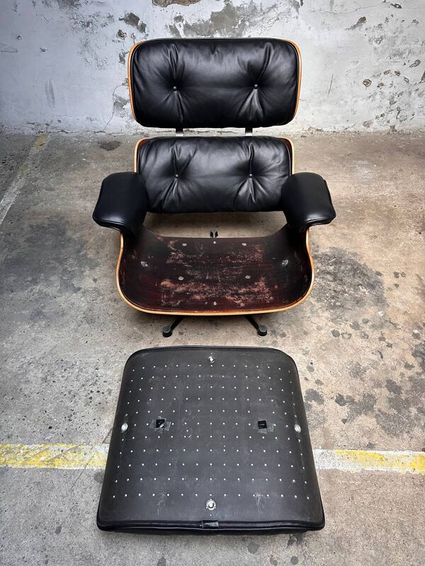 Chaise longue Eames vintage – Herman Miller